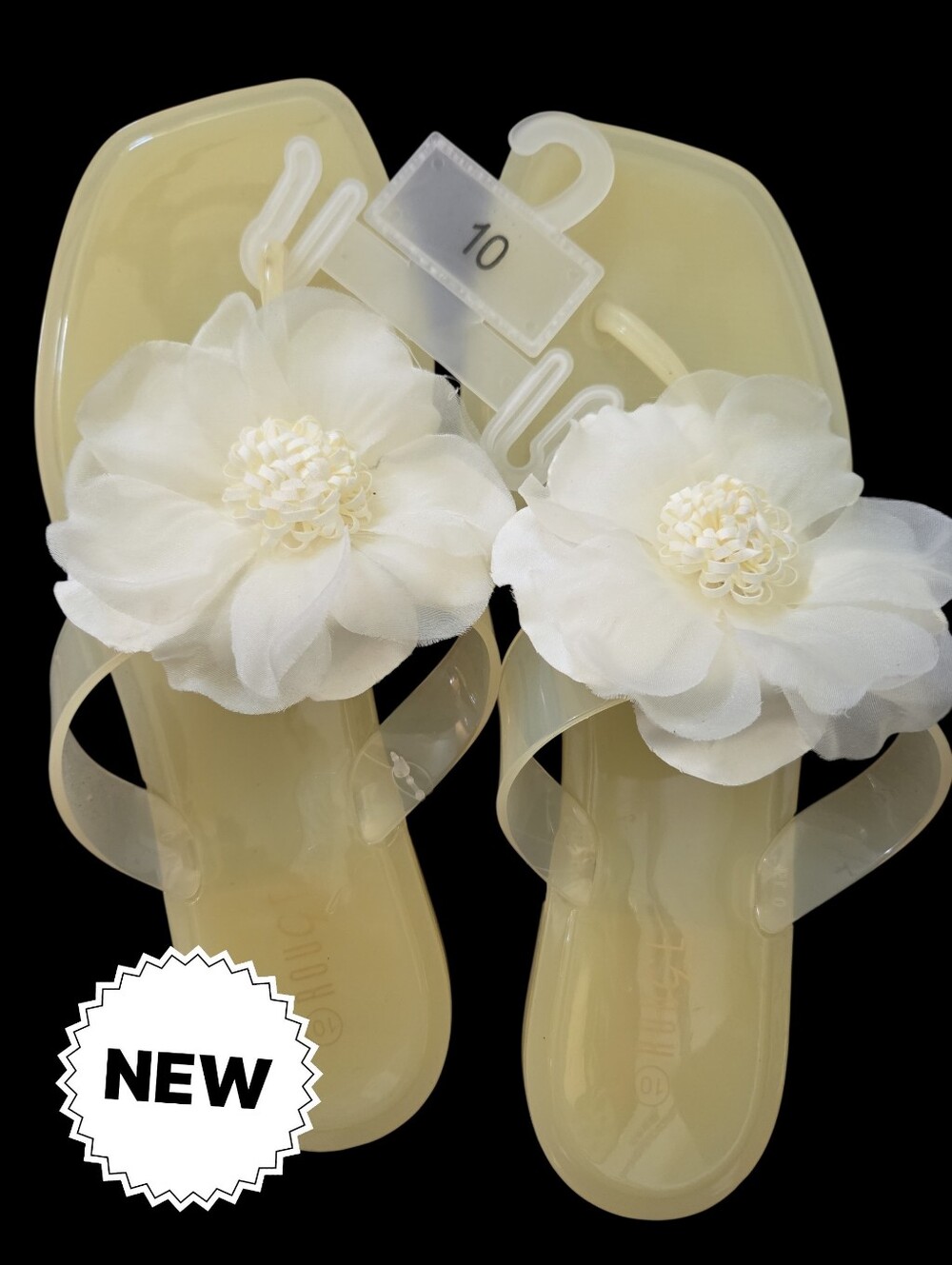 New floral summer Sandals us size 10, 9, 7